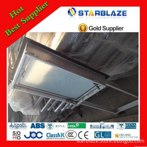 Cheap best selling welded bolted rectangular window